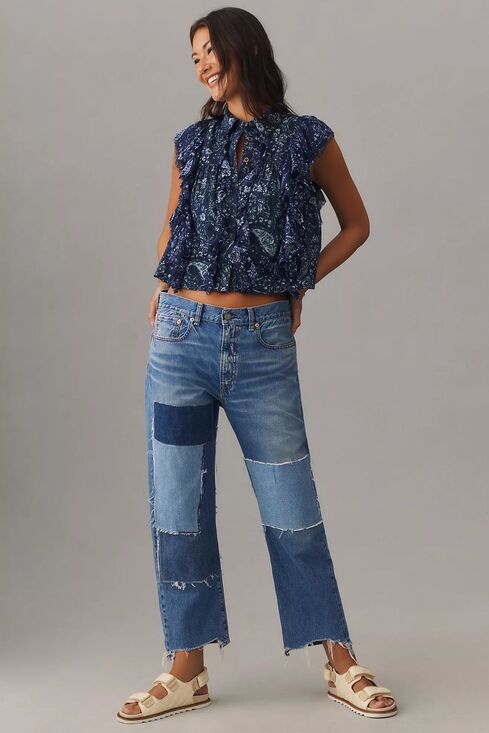 Anthropologie Tops - Anthropologie Pilcro Sleeveless Buttondown Sz Large Blouse